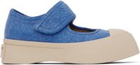 Marni Blue Pablo Mary Jane Ballerina Flats