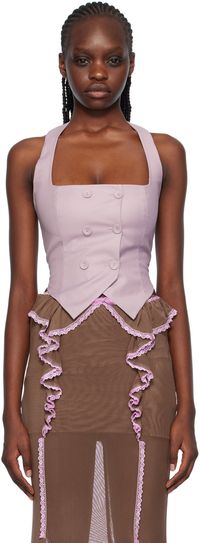 Nodress Camisole mauve exclusive à SSENSE
