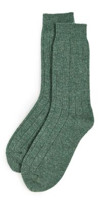 NN07 Melange Wool Socks Capers One Size