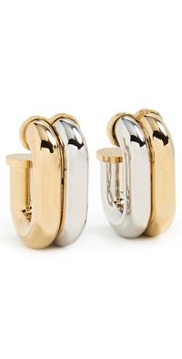 rabanne Boucle D'Oreill Earrings Gold / Silver One Size