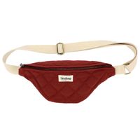 Hindbag - Sac banane en coton - Taille Unique - Rouge