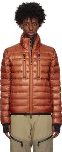 Moncler Grenoble Orange Hers Short Down Jacket