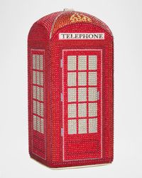 London Call Phone Booth Clutch Bag