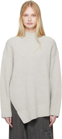 Studio Nicholson Gray Verda Sweater