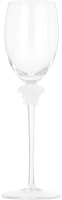 Versace Rosenthal Medusa Lumière White Wine Glass