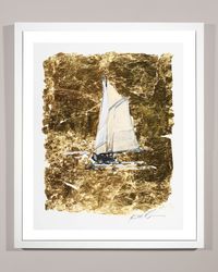 'Gold Coast Boat 5' Wall Art
