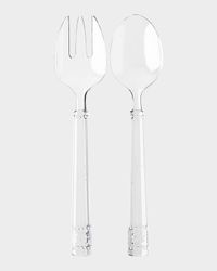 Isabella Acrylic Salad Server Set/2pc
