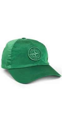 Stone Island Nylon Baseball Cap Malachite M