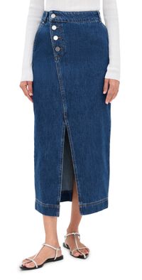 ALIGNE Asher Denim Skirt Mid Blue 14