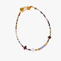 Ginandger - Bracelet tourmaline - Taille Unique - Multicolore