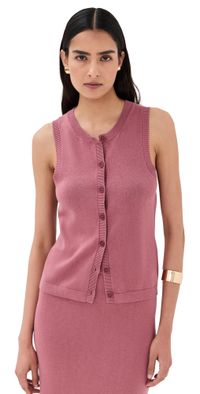 Sablyn Mia Button Through Tank Desert Bloom L