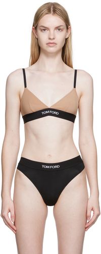 TOM FORD Beige Triangle Bra