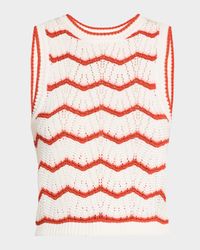 Jerrel Cropped Knit Tank Top