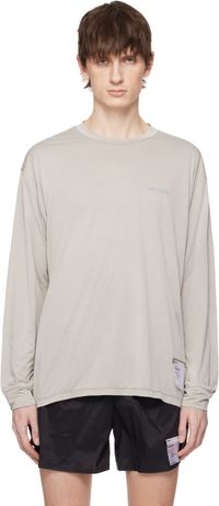 Satisfy Beige AuraLite Long T-shirt