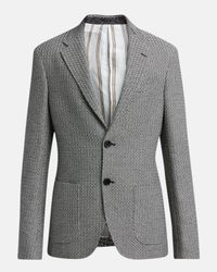 Men's Roma Jacquard Single-Breasted Sport Coat