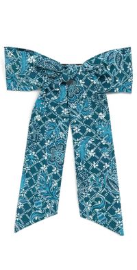 Hill House Home The Belle Bow Calico Trellis, Navy One Size