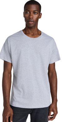 Jeanerica Marcel Classic Tee Light Grey Melange S