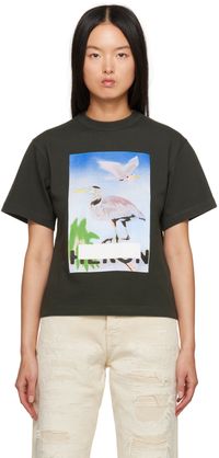 Heron Preston T-shirt noir à image à logo