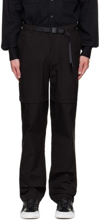 Dunhill Pantalon noir en coton