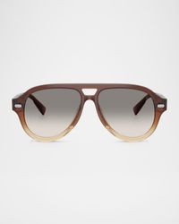 Men's BC4017S Aviator Sunglasses