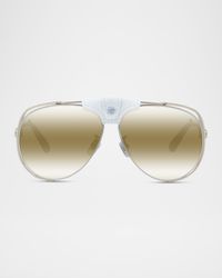 Men's Arctic Titanium Aviator Sunglasses