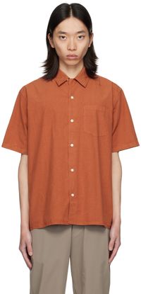 NORSE PROJECTS Orange Carsten Shirt