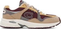Coach 1941 Baskets C301 brun et bourgogne