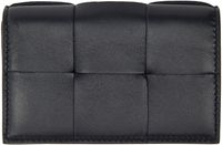 Bottega Veneta Navy Business Card Case