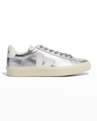 Campo Bicolor Metallic Low-Top Sneakers