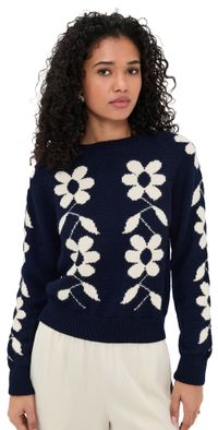 KULE The Franz Alpaca Sweater Navy XS