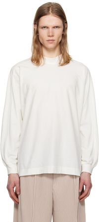 Homme Plissé Issey Miyake T-shirt Release-T 1 blanc