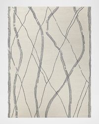 Tangiers Hand-Tufted Ivory/Black Rug, 9' x 12'