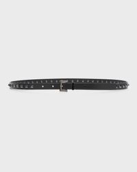 Rockstud Leather Belt
