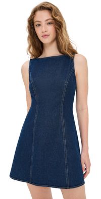 o. p.t Aspen Mini Dress Medium Wash 4