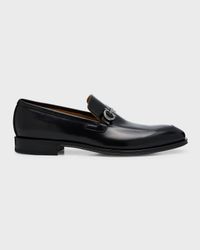 Men's Finley Leather Bit-Strap Loafers