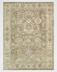 De'Asiah Antique Weave Oushak Rug, 12' x 15'
