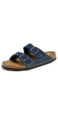 Birkenstock Arizona Slippers New Navy 46