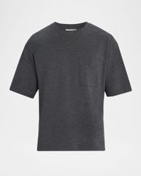 Men's Pique Relaxed-Fit Pocket T-Shirt