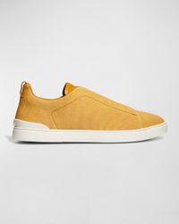 Men's Triple Stitch Canvas Sneakers