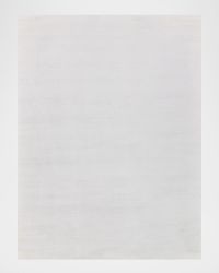 Velutto Hand-Loomed White Rug, 10' x 14'