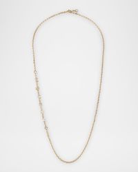 McQueen Logo Necklace