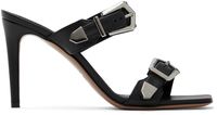 Paris Texas Black Ursula 85 Mules