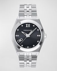 Vega New Bracelet Watch with Diamonds, 40mm