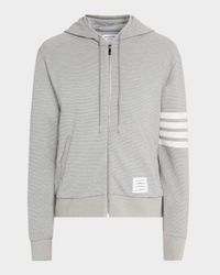 Men's 4 Bar Ottoman Zip Hoodie