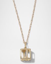 Diamond Baby Block Necklace