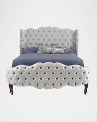Pantages Tufted King Bed
