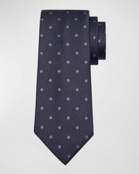 Men's Polka Dot Silk Tie