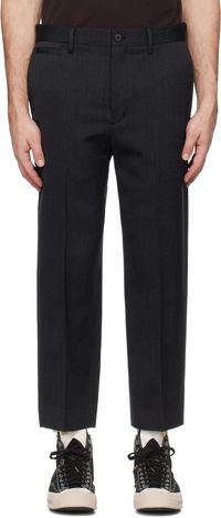 visvim Black Leaguers Trousers