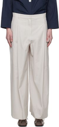Max Mara Pantalon Glicine gris