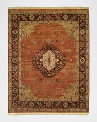 Medallion Hand Knotted Rug 9' x 12'